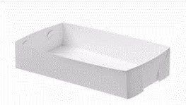 Cake Tray No23 White 150x230x45(200)